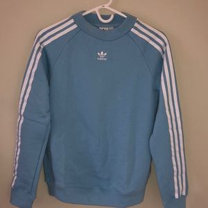 Light Blue Adidas Crew Sweater